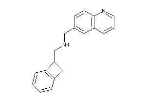 Image of 7-bicyclo[4.2.0]octa-1(6),2,4-trienylmethyl(6-quinolylmethyl)amine