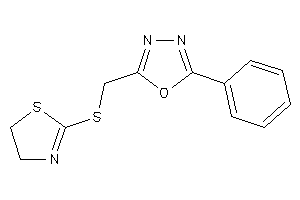 2-phenyl-5-[(2-thiazolin-2-ylthio)methyl]-1,3,4-oxadiazole