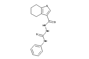 1-phenyl-3-(4,5,6,7-tetrahydrobenzothiophene-3-carbonylamino)thiourea