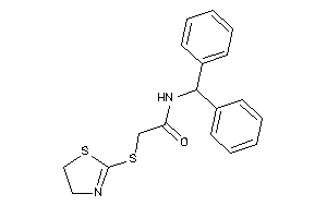 N-benzhydryl-2-(2-thiazolin-2-ylthio)acetamide