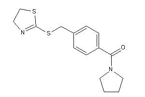 Pyrrolidino-[4-[(2-thiazolin-2-ylthio)methyl]phenyl]methanone