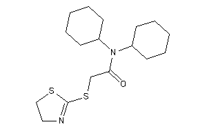 N,N-dicyclohexyl-2-(2-thiazolin-2-ylthio)acetamide