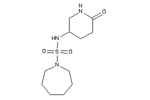 N-(6-keto-3-piperidyl)azepane-1-sulfonamide