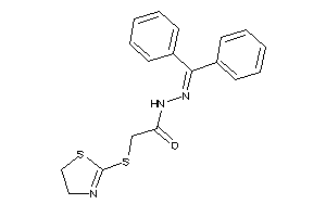 N-(benzhydrylideneamino)-2-(2-thiazolin-2-ylthio)acetamide