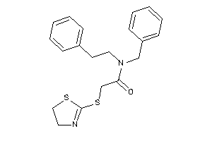 N-benzyl-N-phenethyl-2-(2-thiazolin-2-ylthio)acetamide