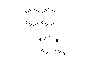 2-(4-quinolyl)-1H-pyrimidin-6-one