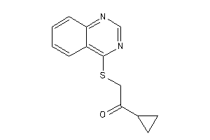 1-cyclopropyl-2-(quinazolin-4-ylthio)ethanone