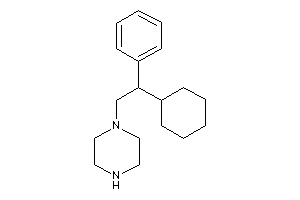 1-(2-cyclohexyl-2-phenyl-ethyl)piperazine