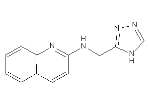 2-quinolyl(4H-1,2,4-triazol-3-ylmethyl)amine