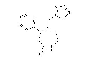 1-(1,2,4-oxadiazol-5-ylmethyl)-7-phenyl-1,4-diazepan-5-one