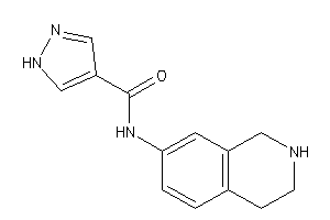 N-(1,2,3,4-tetrahydroisoquinolin-7-yl)-1H-pyrazole-4-carboxamide