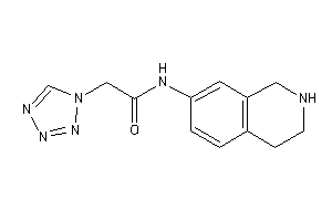 N-(1,2,3,4-tetrahydroisoquinolin-7-yl)-2-(tetrazol-1-yl)acetamide