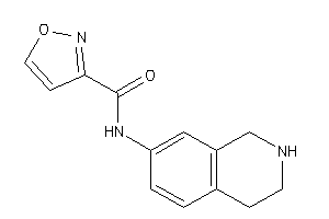 N-(1,2,3,4-tetrahydroisoquinolin-7-yl)isoxazole-3-carboxamide