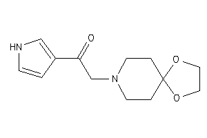 2-(1,4-dioxa-8-azaspiro[4.5]decan-8-yl)-1-(1H-pyrrol-3-yl)ethanone