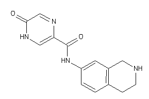 6-keto-N-(1,2,3,4-tetrahydroisoquinolin-7-yl)-1H-pyrazine-3-carboxamide