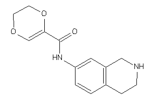 N-(1,2,3,4-tetrahydroisoquinolin-7-yl)-2,3-dihydro-1,4-dioxine-5-carboxamide