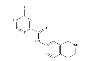 6-keto-N-(1,2,3,4-tetrahydroisoquinolin-7-yl)-1H-pyrimidine-4-carboxamide