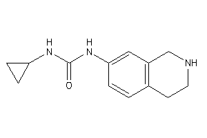 1-cyclopropyl-3-(1,2,3,4-tetrahydroisoquinolin-7-yl)urea