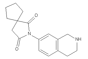 3-(1,2,3,4-tetrahydroisoquinolin-7-yl)-3-azaspiro[4.4]nonane-2,4-quinone