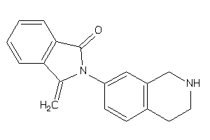 3-methylene-2-(1,2,3,4-tetrahydroisoquinolin-7-yl)isoindolin-1-one