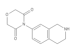 4-(1,2,3,4-tetrahydroisoquinolin-7-yl)morpholine-3,5-quinone