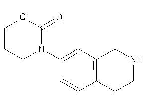 3-(1,2,3,4-tetrahydroisoquinolin-7-yl)-1,3-oxazinan-2-one