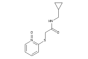 Image of N-(cyclopropylmethyl)-2-[(1-keto-2-pyridyl)thio]acetamide