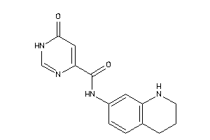 6-keto-N-(1,2,3,4-tetrahydroquinolin-7-yl)-1H-pyrimidine-4-carboxamide