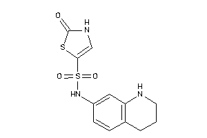 2-keto-N-(1,2,3,4-tetrahydroquinolin-7-yl)-4-thiazoline-5-sulfonamide