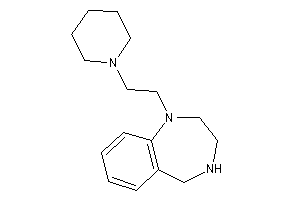 1-(2-piperidinoethyl)-2,3,4,5-tetrahydro-1,4-benzodiazepine