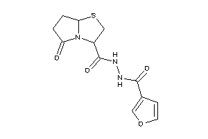 N'-(3-furoyl)-5-keto-3,6,7,7a-tetrahydro-2H-pyrrolo[2,1-b]thiazole-3-carbohydrazide