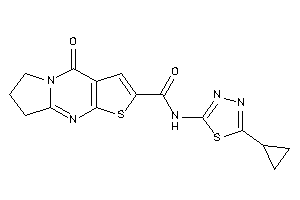 Image of N-(5-cyclopropyl-1,3,4-thiadiazol-2-yl)-keto-BLAHcarboxamide