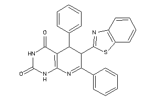 Image of 6-(1,3-benzothiazol-2-yl)-5,7-diphenyl-5,6-dihydro-1H-pyrido[2,3-d]pyrimidine-2,4-quinone