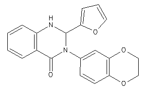 3-(2,3-dihydro-1,4-benzodioxin-6-yl)-2-(2-furyl)-1,2-dihydroquinazolin-4-one