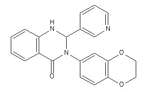 3-(2,3-dihydro-1,4-benzodioxin-6-yl)-2-(3-pyridyl)-1,2-dihydroquinazolin-4-one