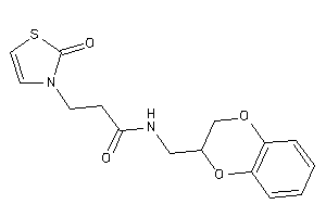 N-(2,3-dihydro-1,4-benzodioxin-3-ylmethyl)-3-(2-keto-4-thiazolin-3-yl)propionamide