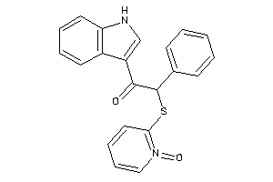 1-(1H-indol-3-yl)-2-[(1-keto-2-pyridyl)thio]-2-phenyl-ethanone