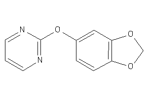 2-(1,3-benzodioxol-5-yloxy)pyrimidine