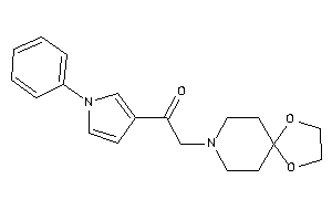 2-(1,4-dioxa-8-azaspiro[4.5]decan-8-yl)-1-(1-phenylpyrrol-3-yl)ethanone