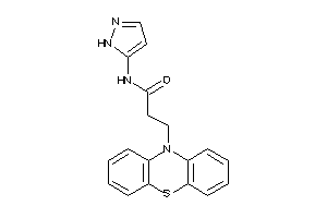 3-phenothiazin-10-yl-N-(1H-pyrazol-5-yl)propionamide