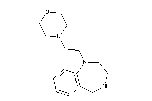 4-[2-(2,3,4,5-tetrahydro-1,4-benzodiazepin-1-yl)ethyl]morpholine