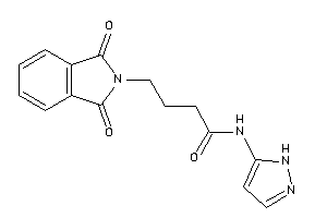 4-phthalimido-N-(1H-pyrazol-5-yl)butyramide