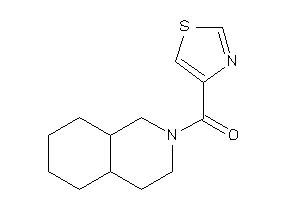 3,4,4a,5,6,7,8,8a-octahydro-1H-isoquinolin-2-yl(thiazol-4-yl)methanone
