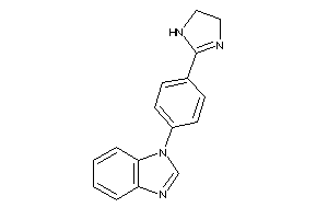 1-[4-(2-imidazolin-2-yl)phenyl]benzimidazole