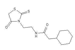 2-cyclohexyl-N-[2-(4-keto-2-thioxo-thiazolidin-3-yl)ethyl]acetamide