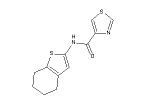 N-(4,5,6,7-tetrahydrobenzothiophen-2-yl)thiazole-4-carboxamide