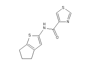 N-(5,6-dihydro-4H-cyclopenta[b]thiophen-2-yl)thiazole-4-carboxamide