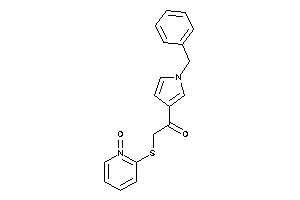 1-(1-benzylpyrrol-3-yl)-2-[(1-keto-2-pyridyl)thio]ethanone