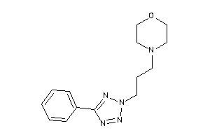 4-[3-(5-phenyltetrazol-2-yl)propyl]morpholine