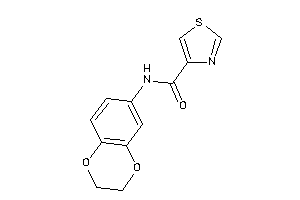 N-(2,3-dihydro-1,4-benzodioxin-6-yl)thiazole-4-carboxamide